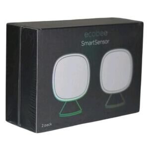 Ecobee Smart Temperature Sensor Set Of 2 Sensors Smart Home Comfort NEW Sealed